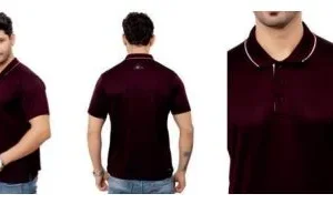Monte Carlo Dryfit tshirt with placket & Tipping